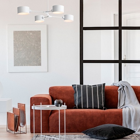 Светильник потолочный Белый/Белый E14 6*60W SLE183502-06 - фото