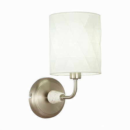 Светильник настенный Никель/Белый E14 1*40W SLE107801-01 - фото