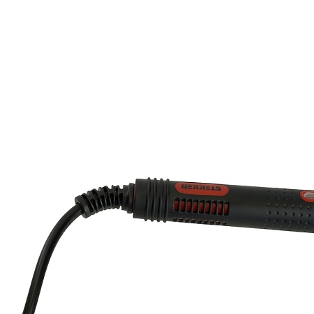 Паяльник с индикатором  200W, нихромовый нагреватель, долговечное жало, 230В, STEKKER  PLE301-200 - фото