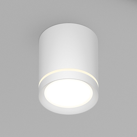 DK4016-WH Светильник накладной IP 20, 5 Вт, LED 3000, белый, алюминий/акрил - фото