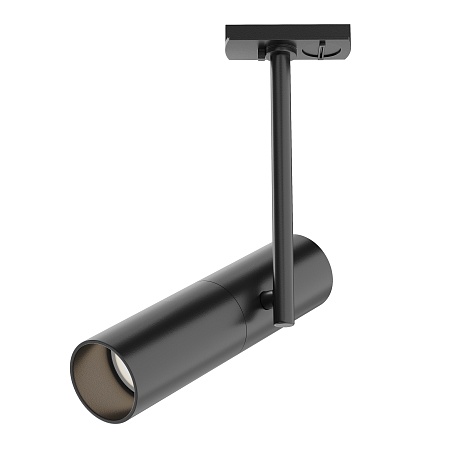 Трековая система Technical встраиваемая однофазная (220 Вольт) чёрная 300x300 TS-S-300-TR005-1-GU10-B