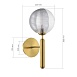 Светильник настенный Матовое золото/Белый, Дымчатый G9 LED 1*5W SLE1096-201-01 - фото