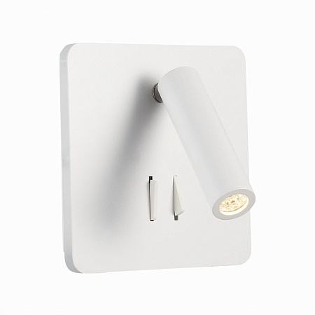 Светильник настенный Белый LED 1*9W 3000K 624Lm Ra>80 IP20 L-xW140xH140 170-240V SL1586.531.01 - фото