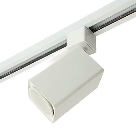 Светильник Feron AL144 трековый однофазный на шинопровод под лампу GU10, белый - фото