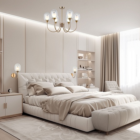 Настенный светильник Eurosvet 70218/1 латунь - фото