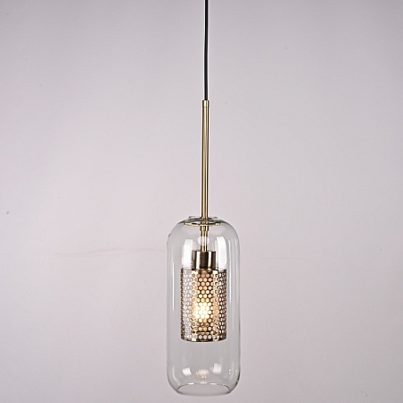 Подвесной Светильник Catch F Cylinder Brass D12 Imperiumloft 186715-26 - фото