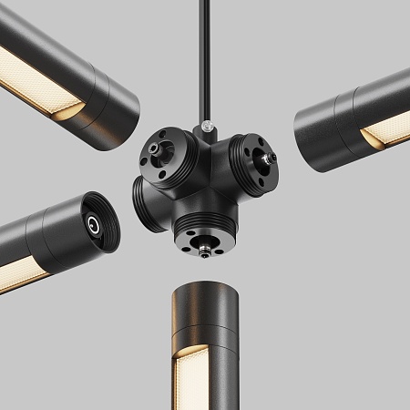 Комплектующие для систем освещения с токоведущими элементами Technical CA019L4C-P-B - фото