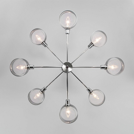 Потолочный светильник Eurosvet 70127/8 хром - фото