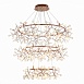 Люстра подвесная ST-Luce Медный/Белый LED 486*0,5W 3500K (из 3-х коробок) SL379.203.486 - фото