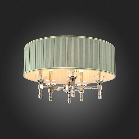 Светильник подвесной ST-Luce Никель/Оливковый E14 5*40W SL1121.103.05 - фото