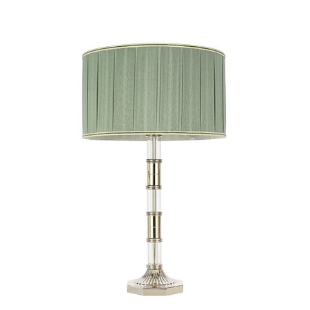 Прикроватная лампа ST-Luce Никель/Оливковый E14 1*40W (из 2-х коробок) SL1121.104.01 - фото