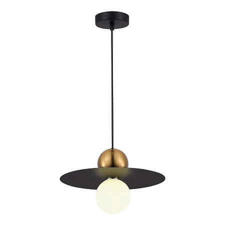 Светильник подвесной Черный/Черный, Бронзовый G9 1*5W 4000K SLE1257-433-01 - фото
