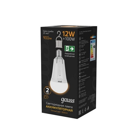 Светодиодная лампа GAUSS 102002112_GAUSS - фото