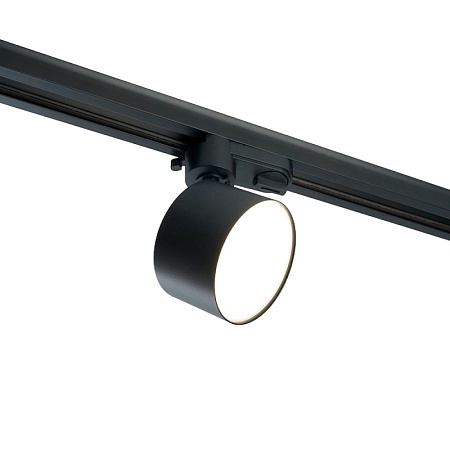 Светодиодный светильник Feron AL138 трековый однофазный на шинопровод 12W 4000K 110 градусов черный - фото
