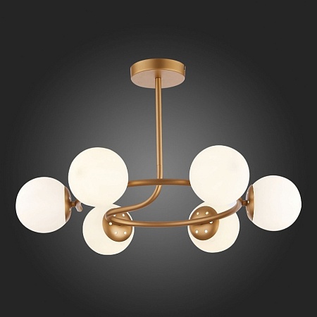 Светильник потолочный Золотистый/Белый E14 6*40W SLE220602-06 - фото