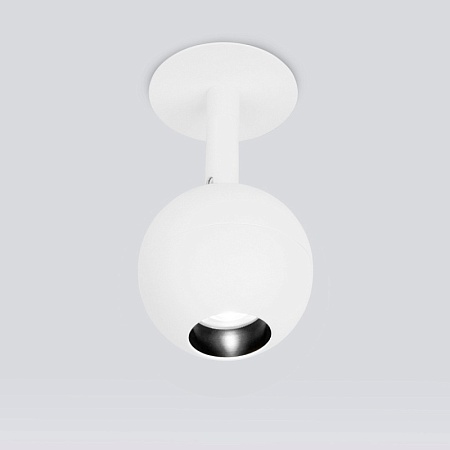 Встраиваемый точечный светодиодный светильник 9925 LED 8W 4200K белый - фото