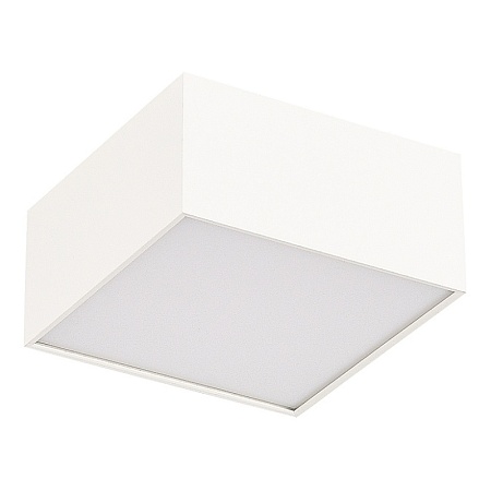 Светильник потолочный Белый LED 1*27W 3000K 2 160Lm Ra>90 120° IP20 L220xW220xH55 180-2 ST608.532.27 - фото