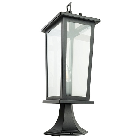 Светильник садово-парковый Feron PL754  на постамент 60W 230V E14, черный - фото