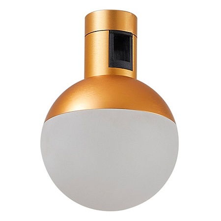 Магнитный трековый светильник FARM Золотистый LED 1*5W 3000K 89Lm Ra90 120 IP20 D75xH10 ST815.206.05 - фото