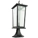Светильник садово-парковый Feron PL754  на постамент 60W 230V E14, черный - фото